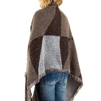Damen Schal von Best Fashion Gr. one size - brown