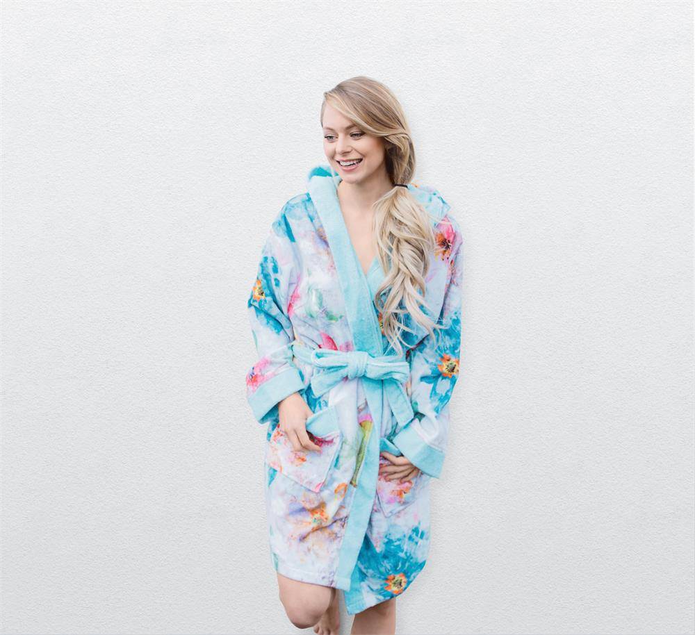 Endless Mae Badjas Faye Blue endless mae kopen in de aanbieding