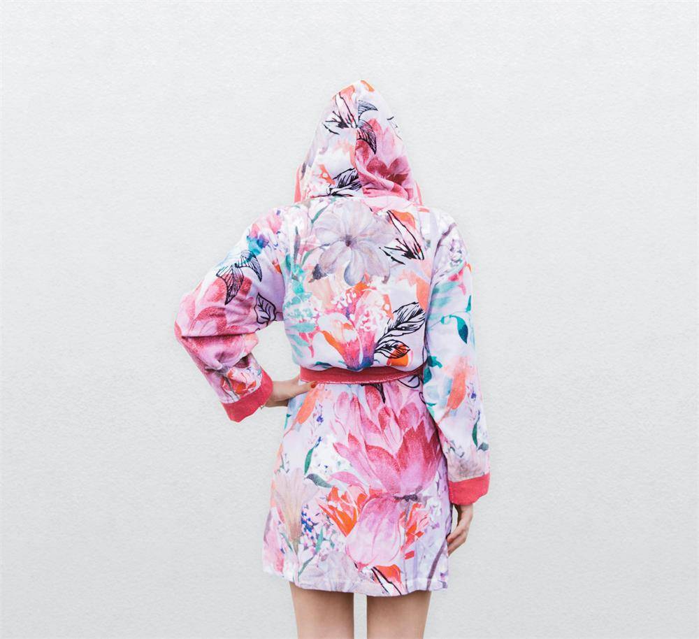 Endless Mae Badjas Rosa Pink endless mae kopen in de aanbieding