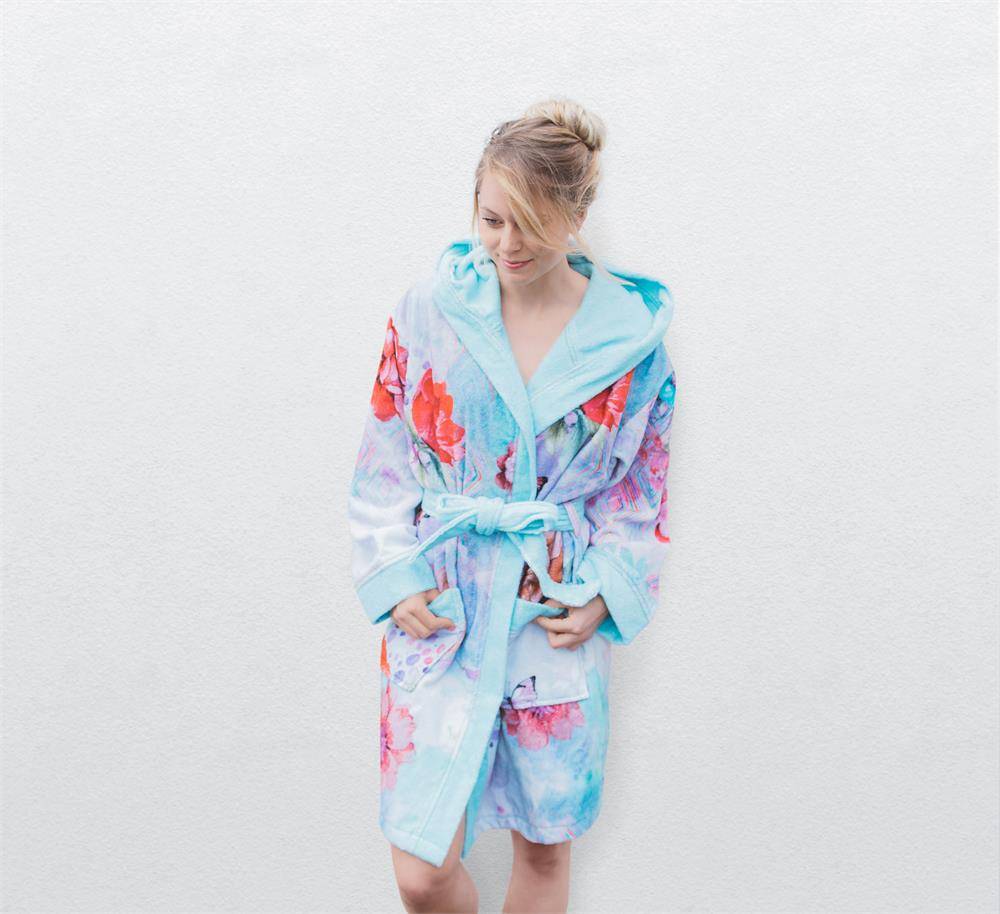 Endless Mae Badjas Bella Blue endless mae kopen in de aanbieding