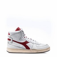 Herren-Turnschuhe MI_BASKET_USED - weiß / rot