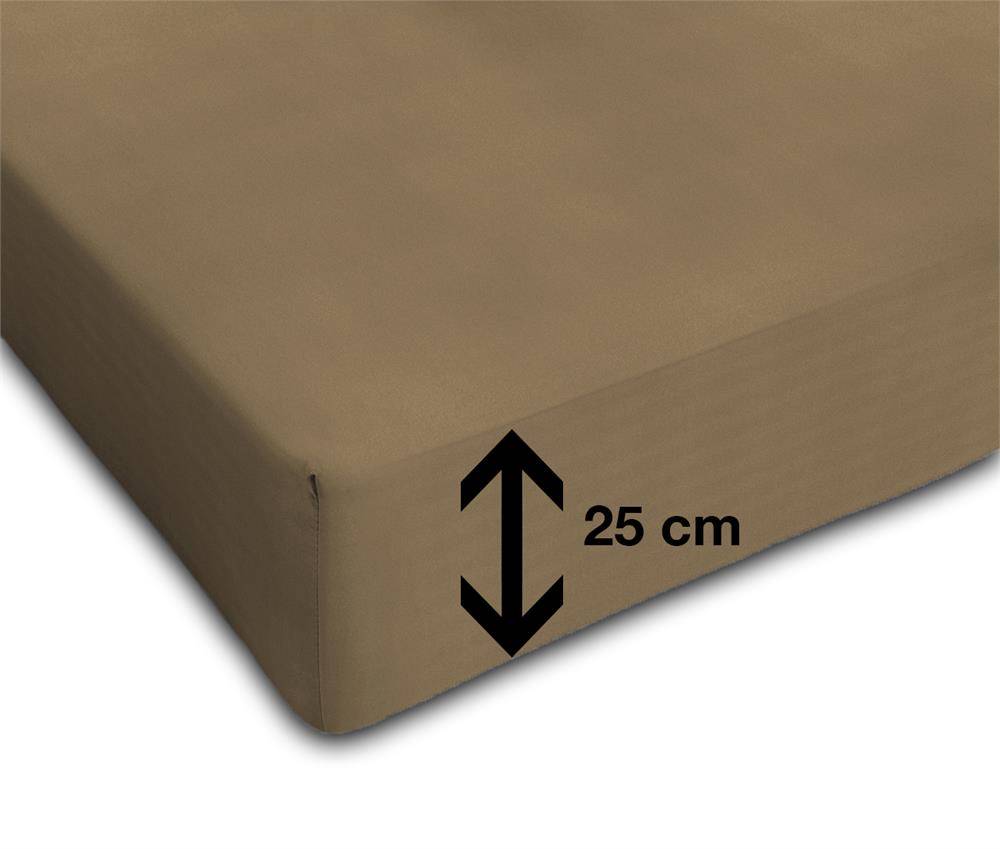 Sleeptime Hotel Hoeslaken Katoen Taupe sleeptime kopen in de aanbieding