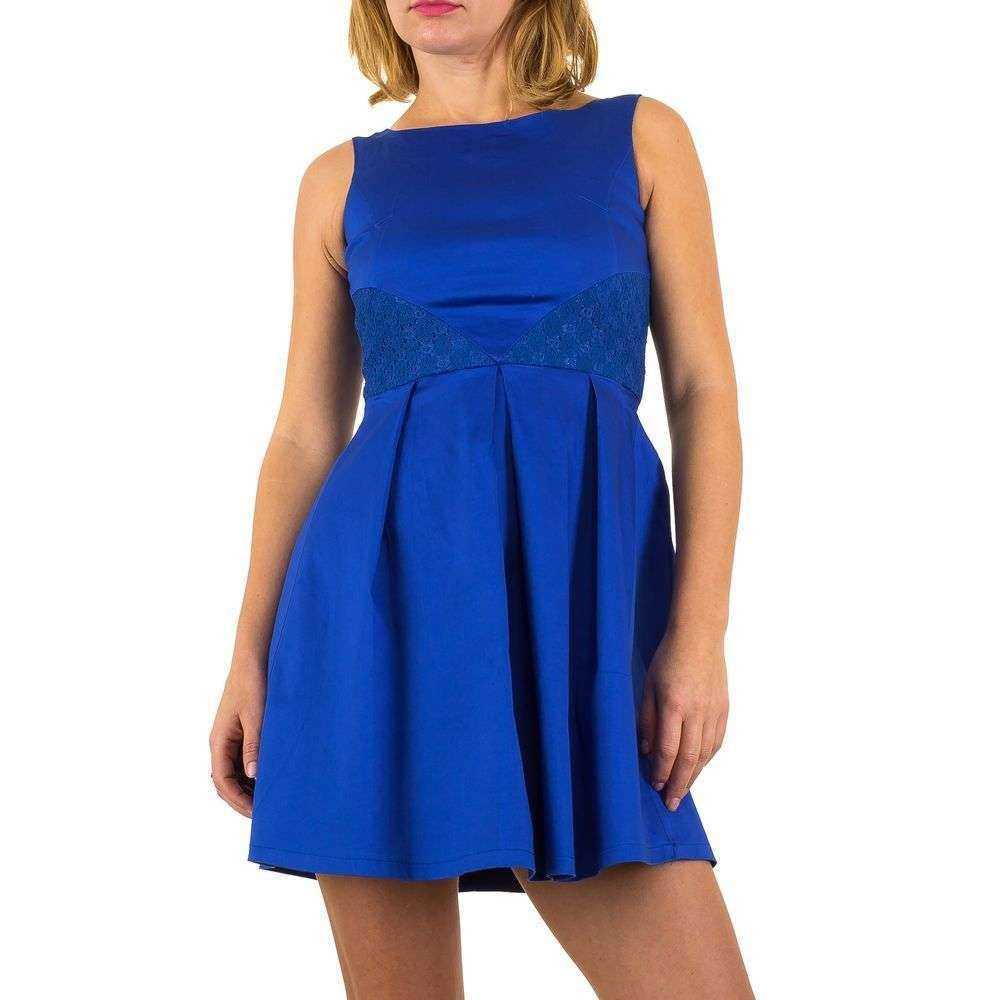 Dames Jurk Door Usco Blauw usco kopen in de aanbieding Dames Jurk Door Usco Blauw usco kopen in de aanbieding