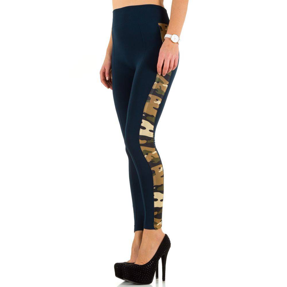 Dames Legging Van Best Fashion 1 Maat Blauw best fashion kopen in de aanbieding
