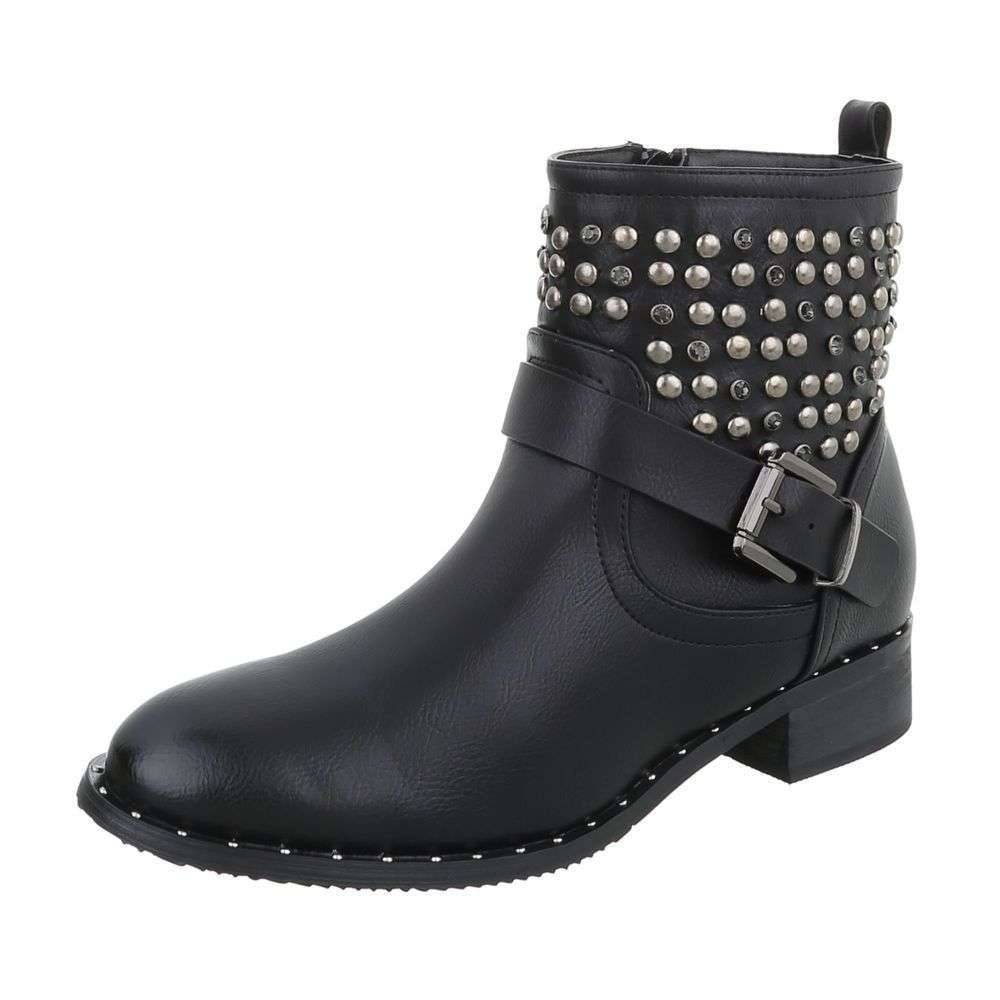 Neckermann Damen Western Bikerboots Black neckermann kopen in de aanbieding Neckermann Damen Western Bikerboots Black neckermann kopen in de aanbieding