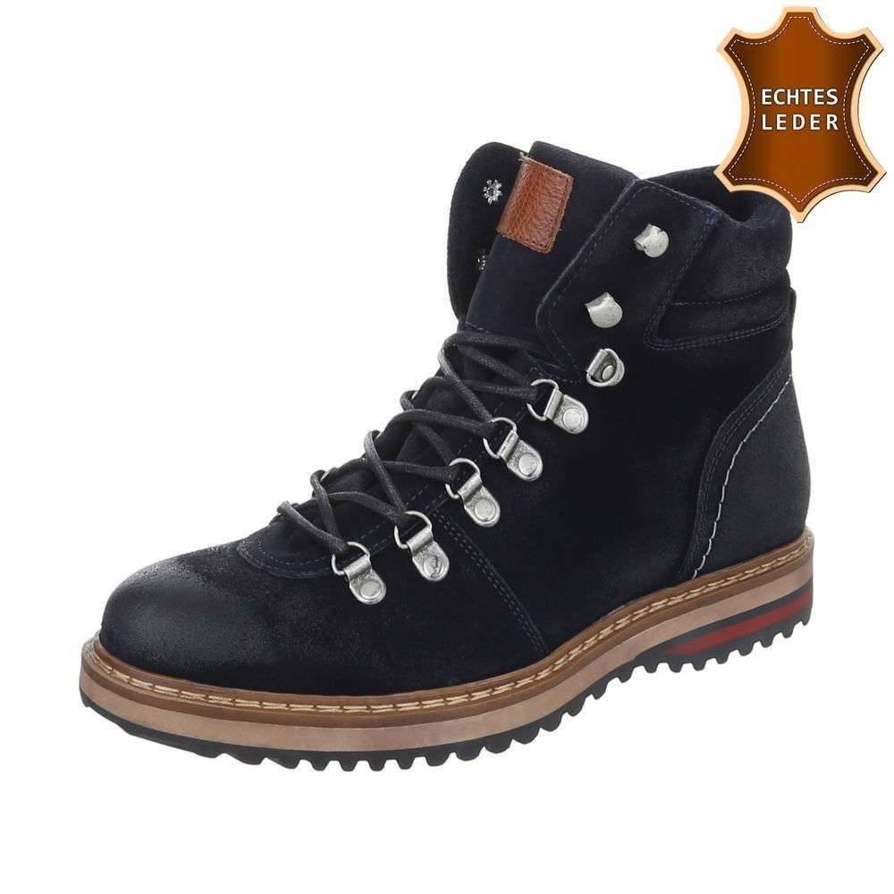 Neckermann Heren Boots Blauw neckermann kopen in de aanbieding