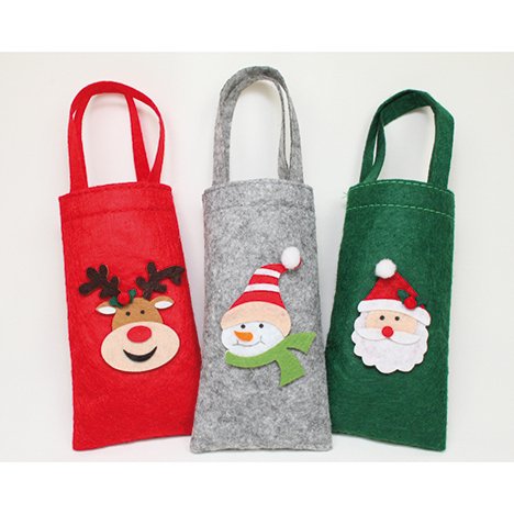 Neckermann Vilt Kerst Tas 22X8Cm neckermann kopen in de aanbieding