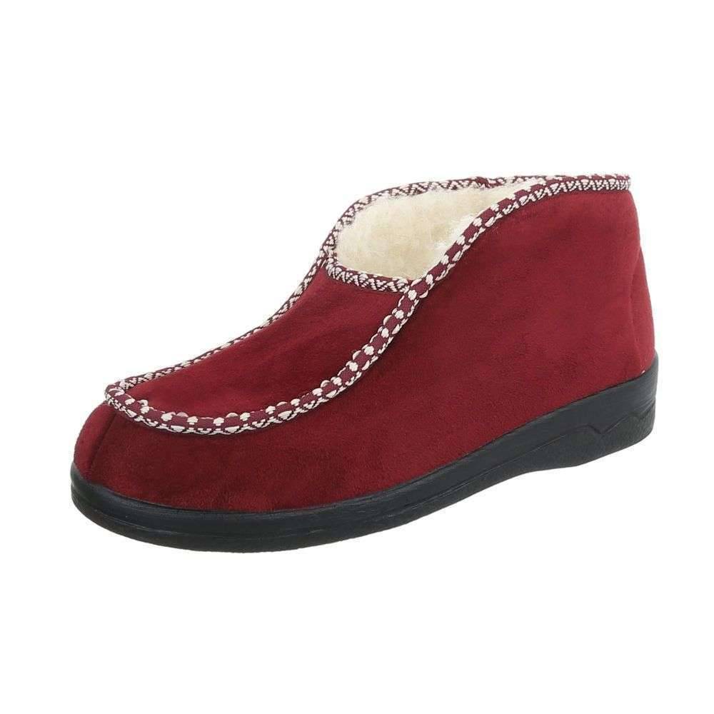 Neckermann Dames Pantoffel Gevoerd Wijnrood neckermann kopen in de aanbieding