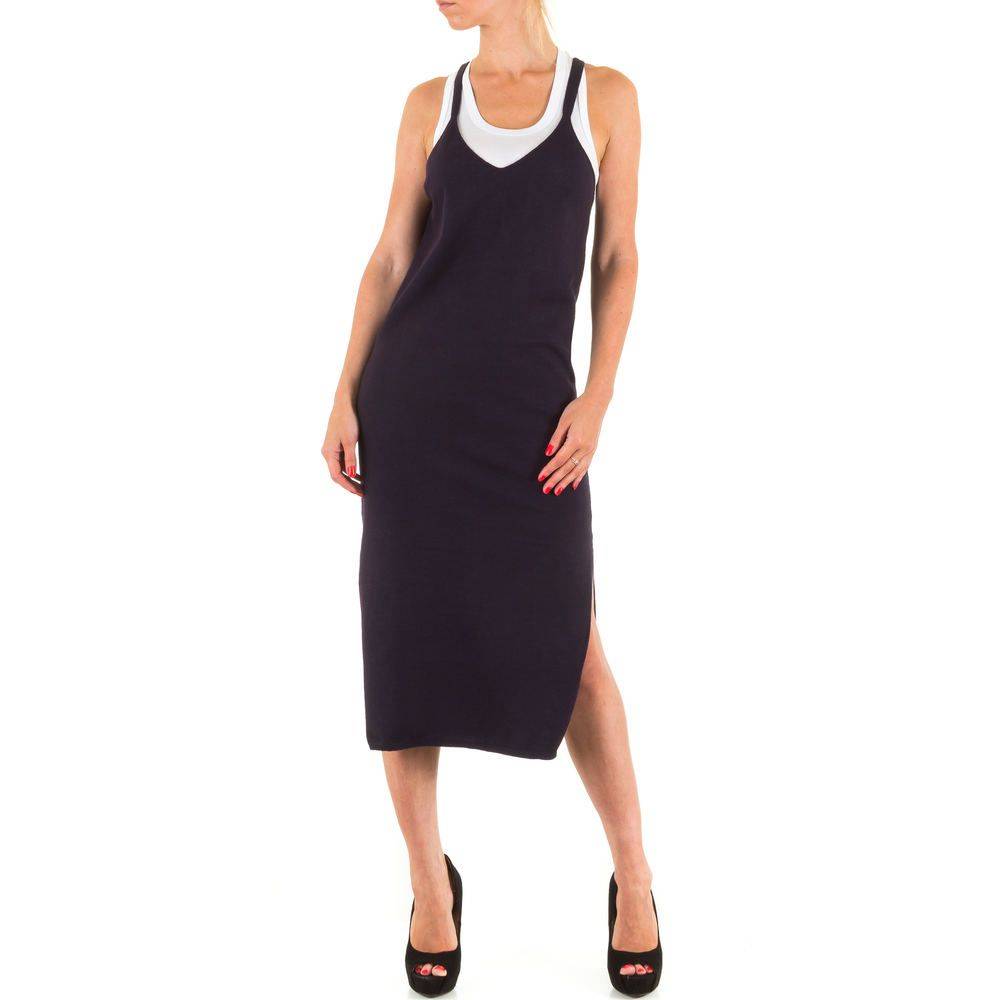 Neckermann Dames Jurk 1 Maat Marineblauw neckermann kopen in de aanbieding