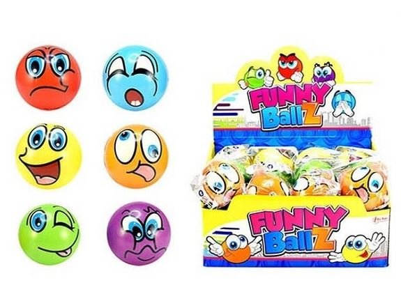 Neckermann Smiley Balls O10Cm 6 Uitvoeringen neckermann kopen in de aanbieding