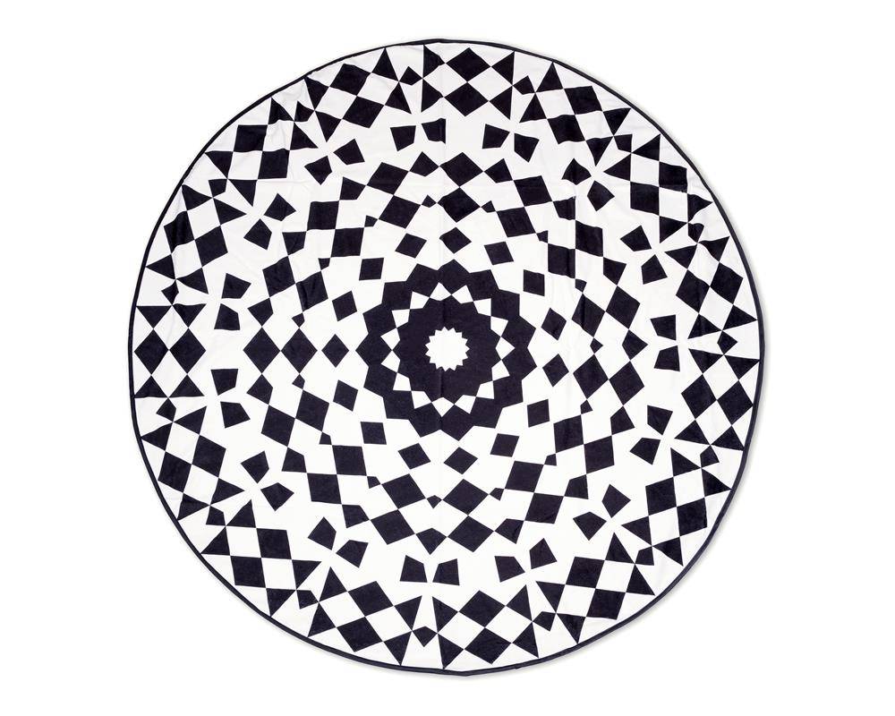 Dreamhouse Handdoek Retro Flower White dreamhouse kopen in de aanbieding