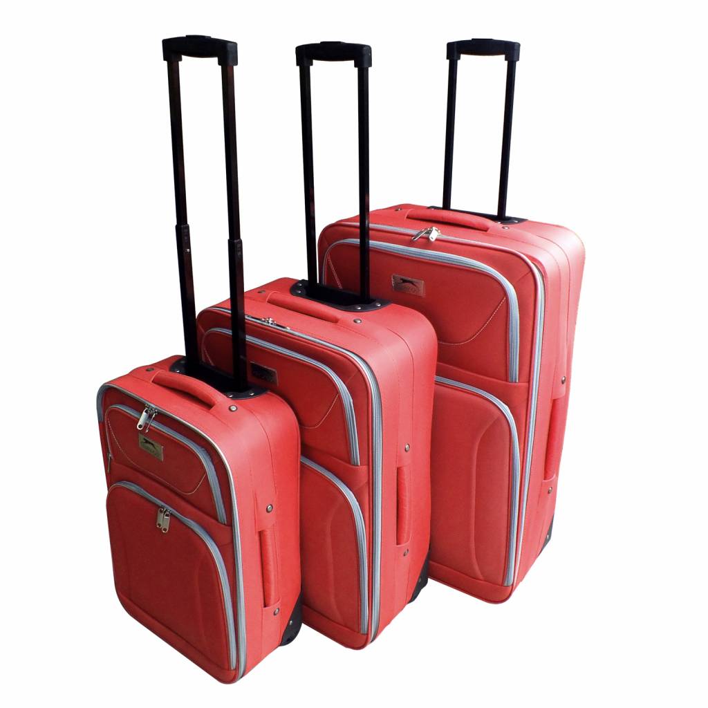 Slazenger Trolleyset 3 Stuks Rood slazenger kopen in de aanbieding