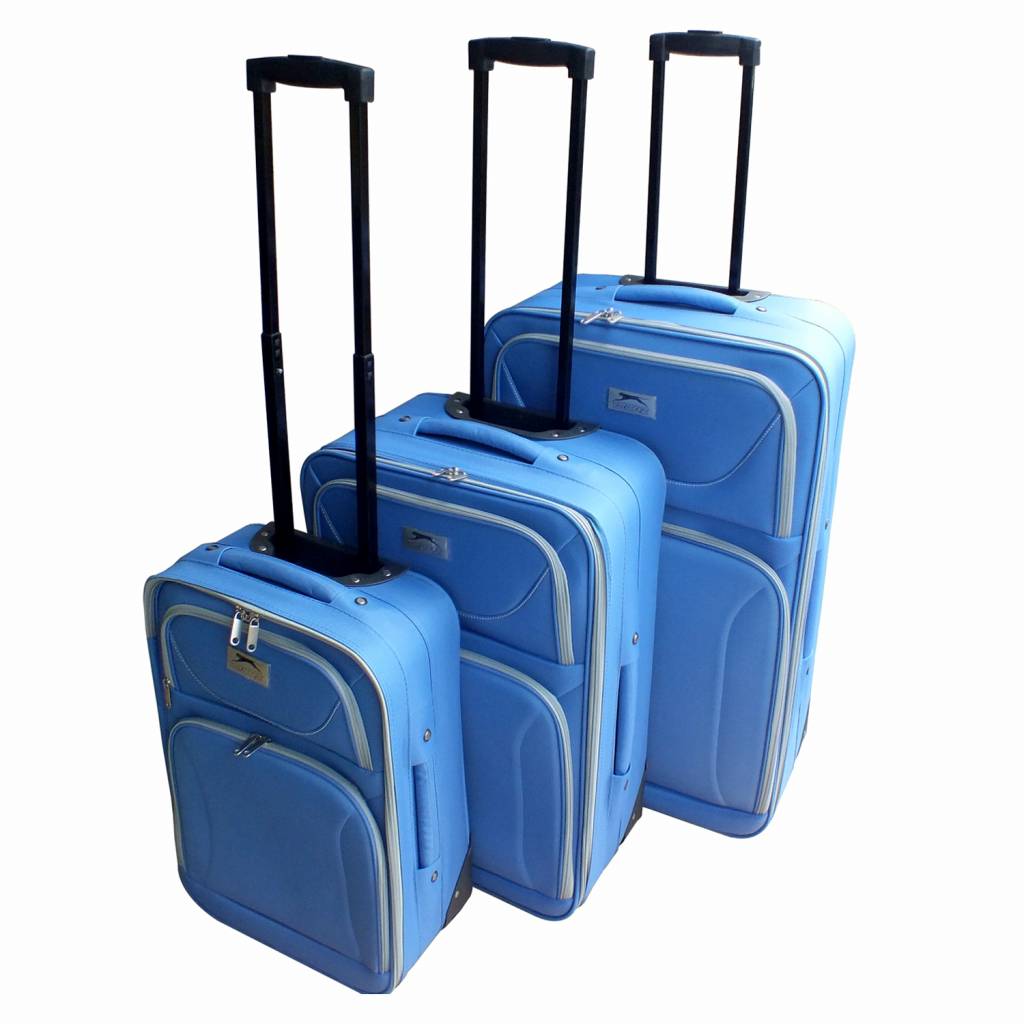 Slazenger Trolleyset 3 Stuks Blauw slazenger kopen in de aanbieding