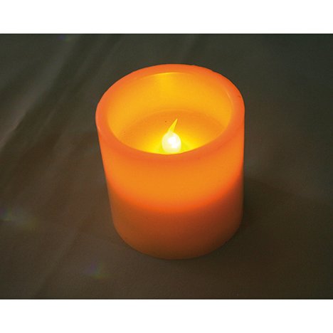 Neckermann Echte Wax Led Kaars 75X75Cm Warm Wit Licht neckermann kopen in de aanbieding