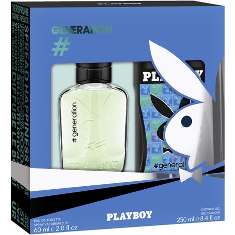 Neckermann Playboy Gp Edt 60Ml Dusch 250Ml Generation neckermann kopen in de aanbieding