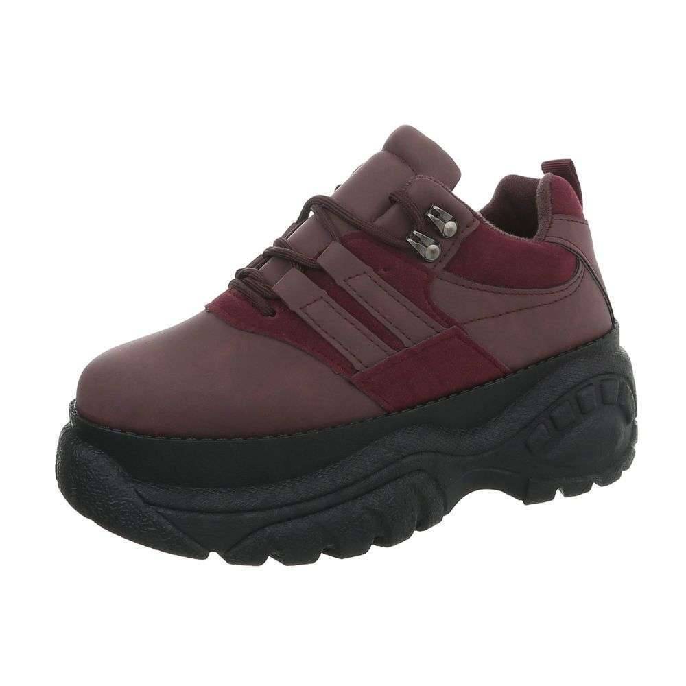 Neckermann Dames Sportschoen Wijnrood neckermann kopen in de aanbieding