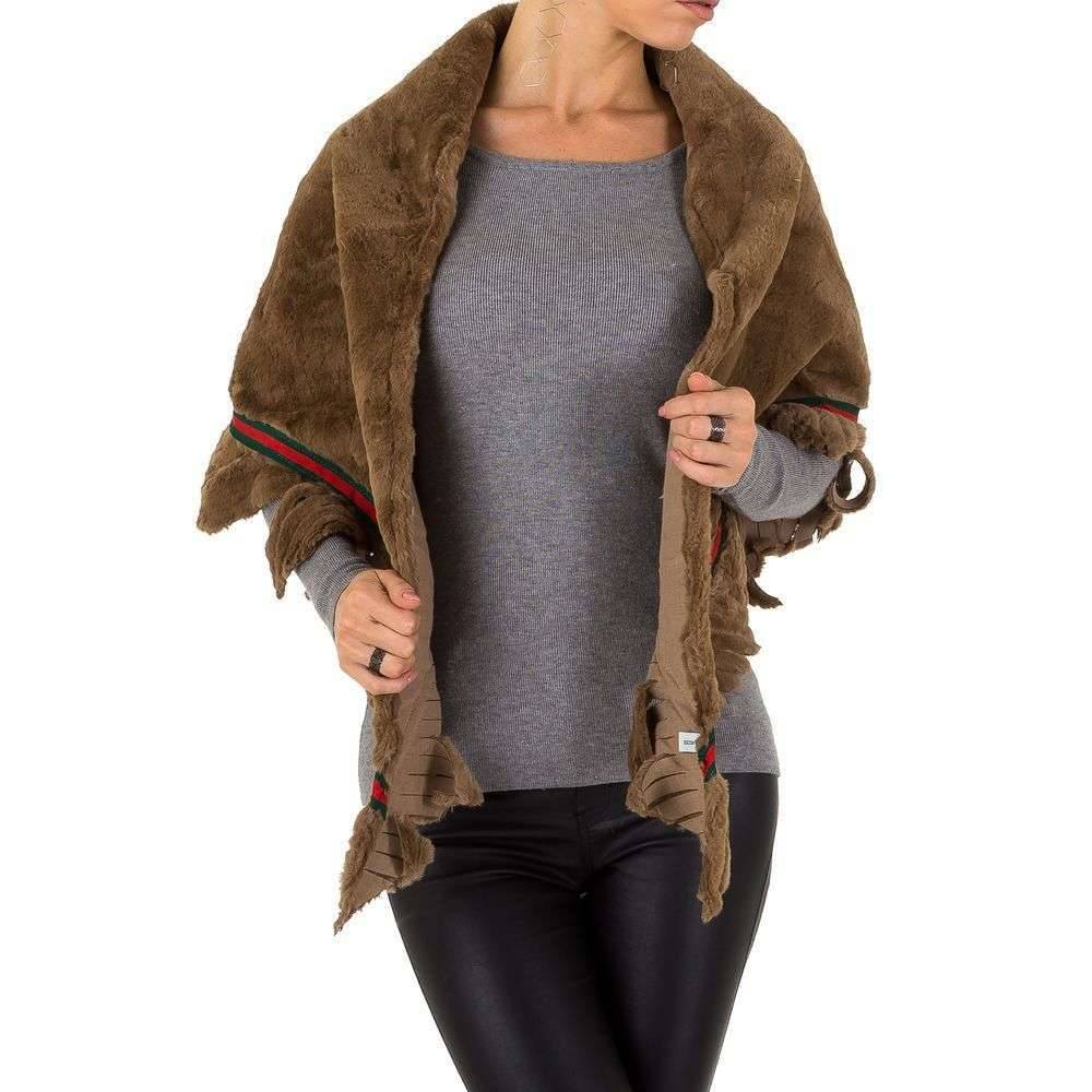 Dames Poncho Van Holala 1Maat Bruin holala kopen in de aanbieding Dames Poncho Van Holala 1Maat Bruin holala kopen in de aanbieding