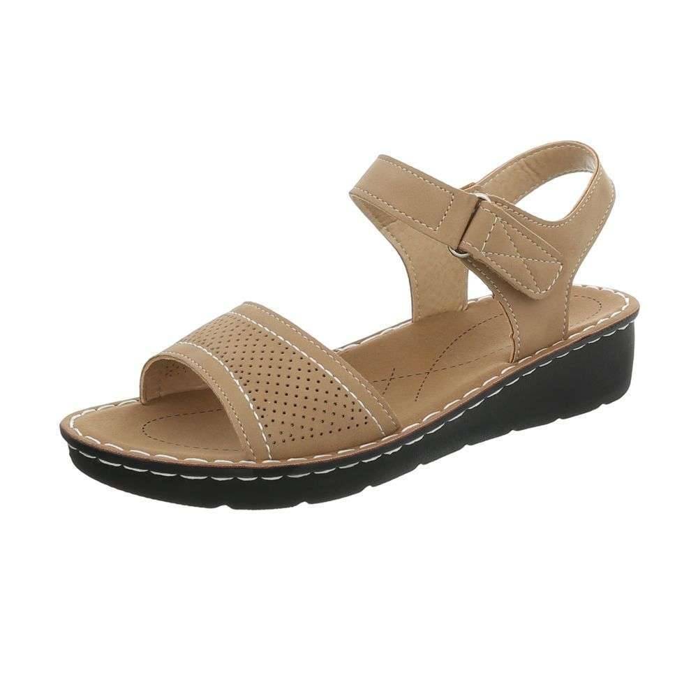 Neckermann Dames Sandaal Beige neckermann kopen in de aanbieding