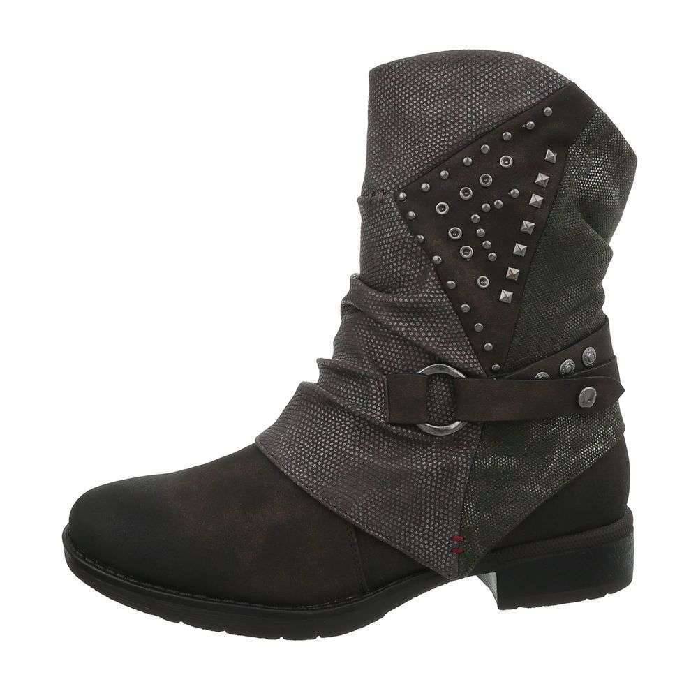 Neckermann Dames Western Bikerboots Anthraciet neckermann kopen in de aanbieding Neckermann Dames Western Bikerboots Anthraciet neckermann kopen in de aanbieding