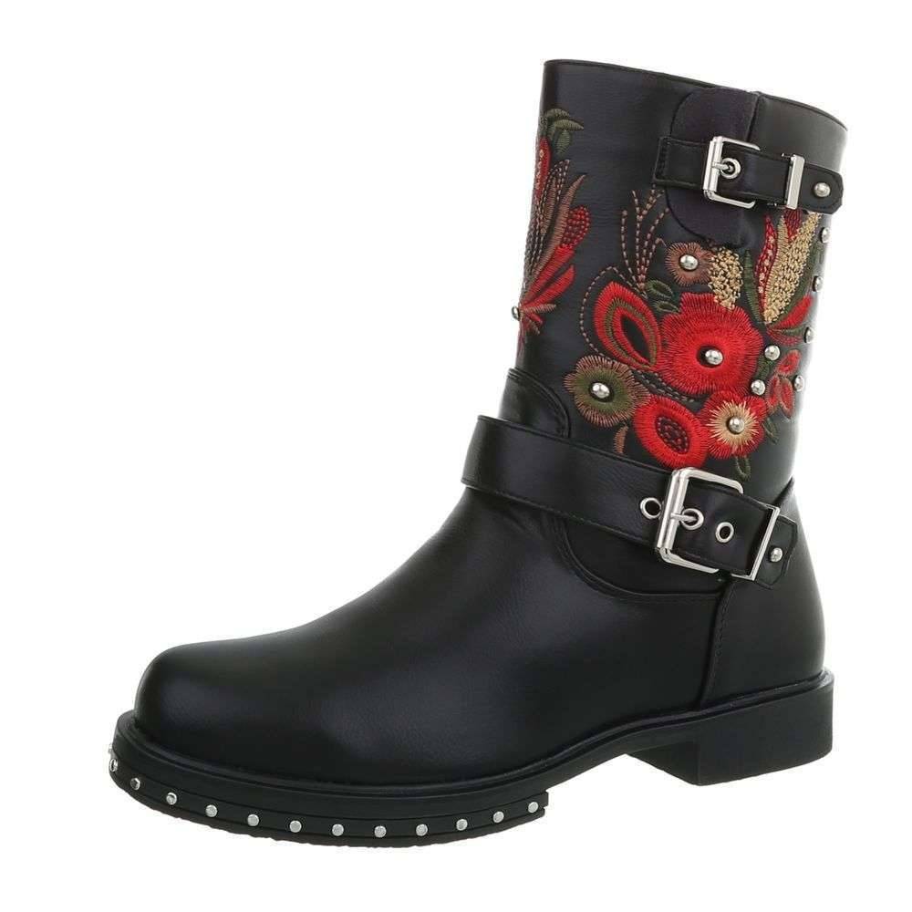 Neckermann Dames Western Bikerboots Zwart Gewerkt neckermann kopen in de aanbieding Neckermann Dames Western Bikerboots Zwart Gewerkt neckermann kopen in de aanbieding