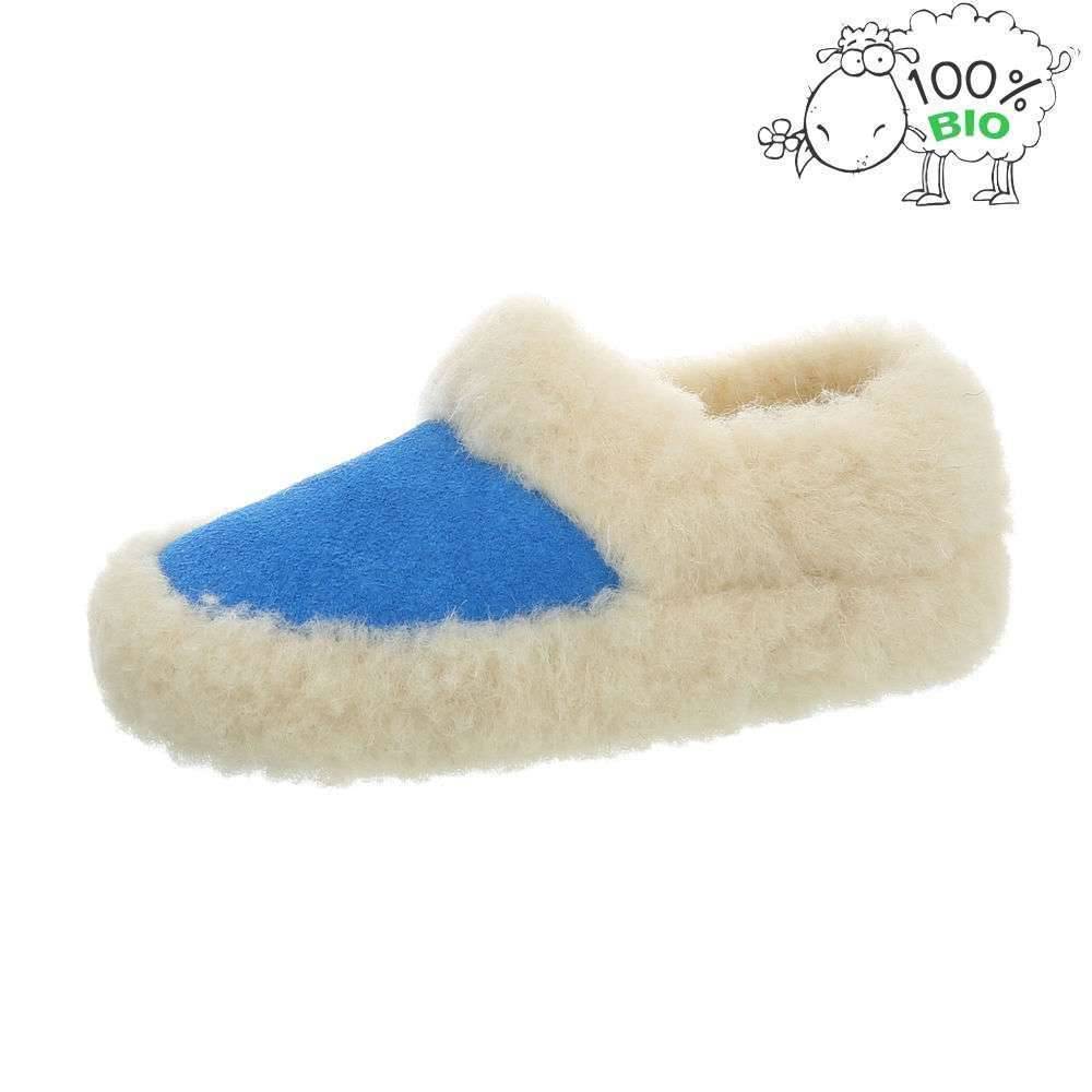 Neckermann Dames Pantoffel Van Echt Wol Withemelsblauw neckermann kopen in de aanbieding Neckermann Dames Pantoffel Van Echt Wol Withemelsblauw neckermann kopen in de aanbieding