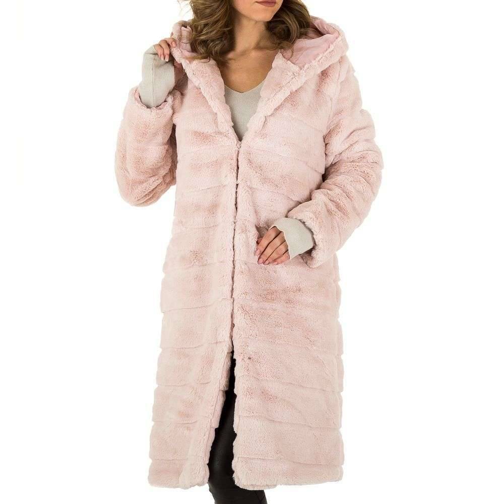 Dames Mantel Van Holala 1 Maat Roze holala kopen in de aanbieding