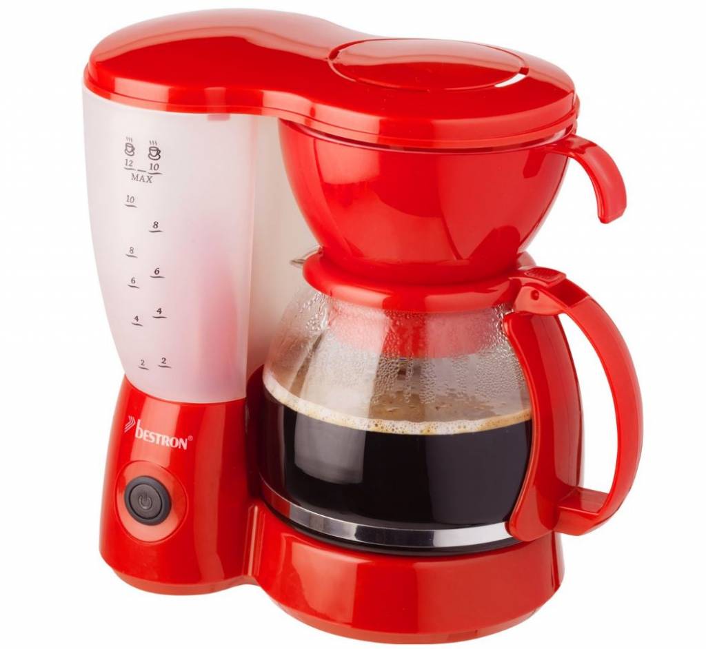 Bestron Koffiezetapparaat Rood Acm6081R bestron kopen in de aanbieding Bestron Koffiezetapparaat Rood Acm6081R bestron kopen in de aanbieding