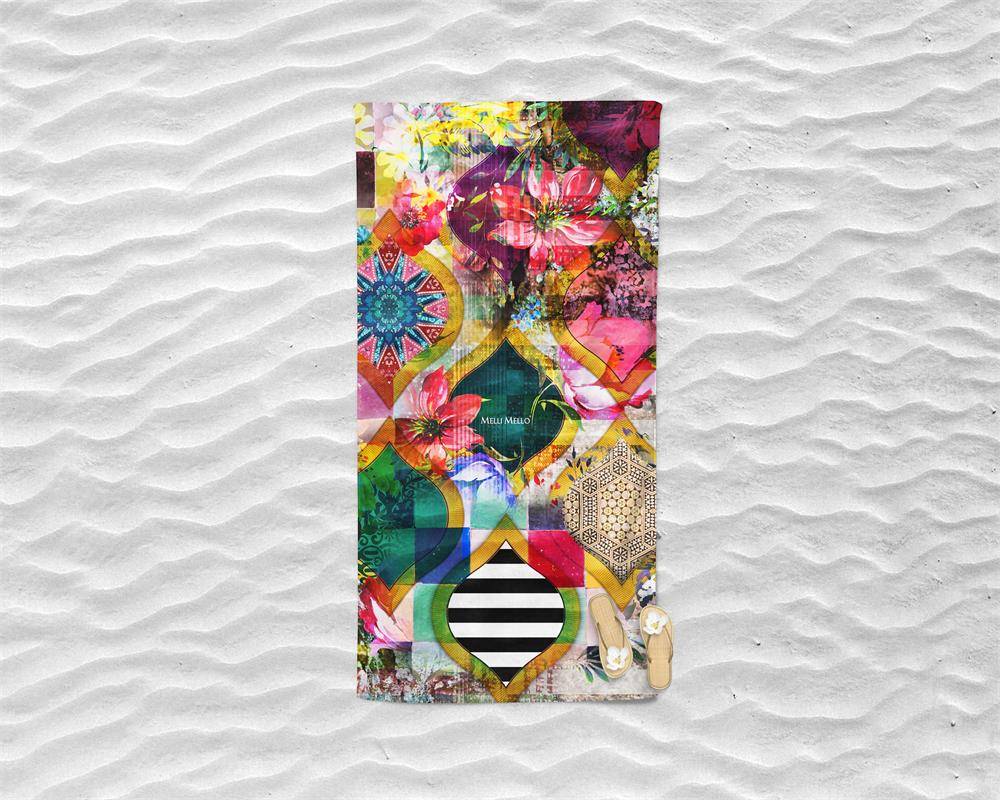 Melli Mello Strandlaken Rikka Multi melli mello kopen in de aanbieding