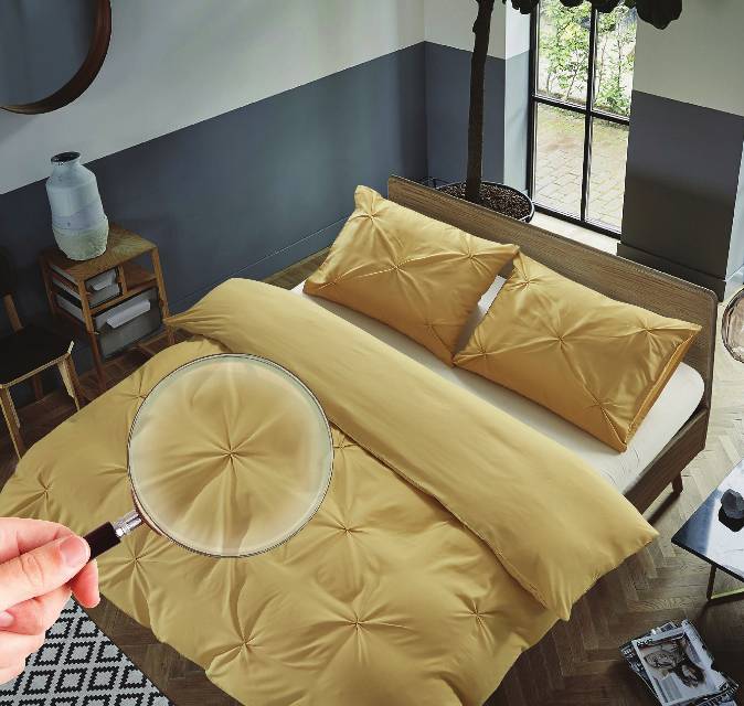 Dekbedovertrek Supreme Mattinata Zand the supreme home collection kopen in de aanbieding