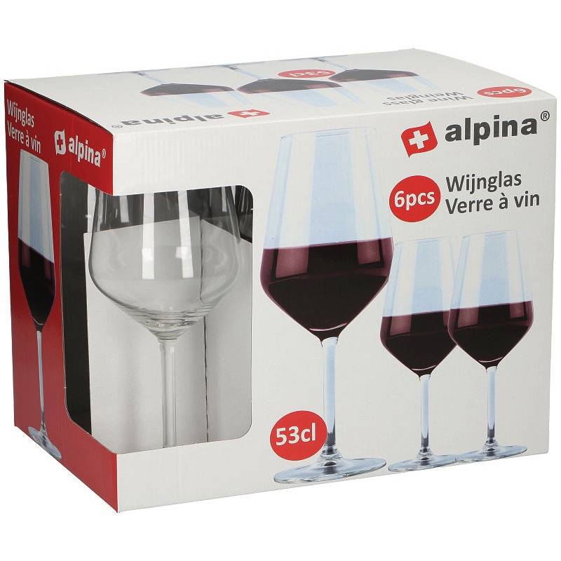 Alpina Wijnglas 53Cl 6 Stuks alpina kopen in de aanbieding