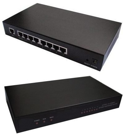 Gembird Breedband Router 10100Mb 8 Poorts gembird kopen in de aanbieding