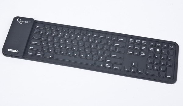 Gembird Flexibel Bluetooth Toetsenbord Zwart Us Layout gembird kopen in de aanbieding Gembird Flexibel Bluetooth Toetsenbord Zwart Us Layout gembird kopen in de aanbieding