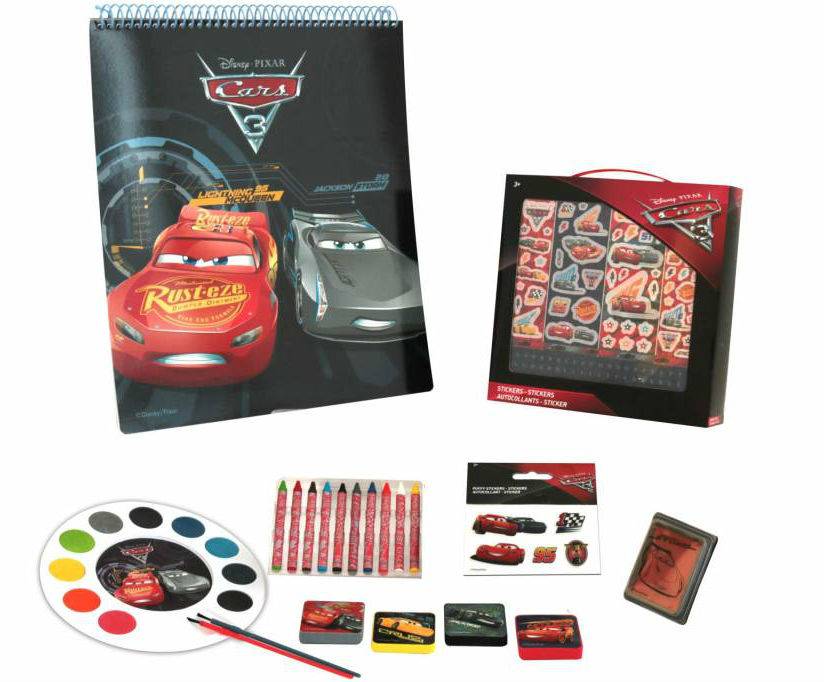 Disney Cars Kleurset 1000 Delig disney cars kopen in de aanbieding