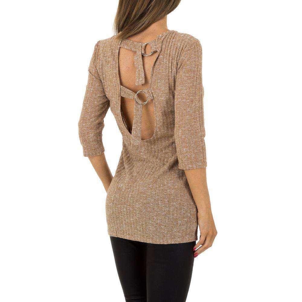 Damestuniek Van Jcl Beige jcl kopen in de aanbieding Damestuniek Van Jcl Beige jcl kopen in de aanbieding