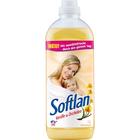 Softlan Wasverzachter 1 Liter Vanille En Orchidee softlan kopen in de aanbieding Softlan Wasverzachter 1 Liter Vanille En Orchidee softlan kopen in de aanbieding