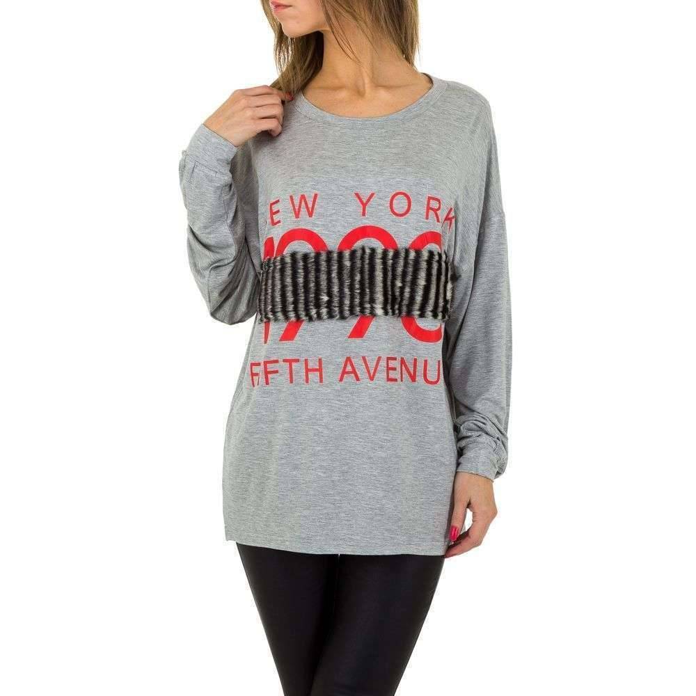 Damesshirt Van Jcl Grijs jcl kopen in de aanbieding Damesshirt Van Jcl Grijs jcl kopen in de aanbieding