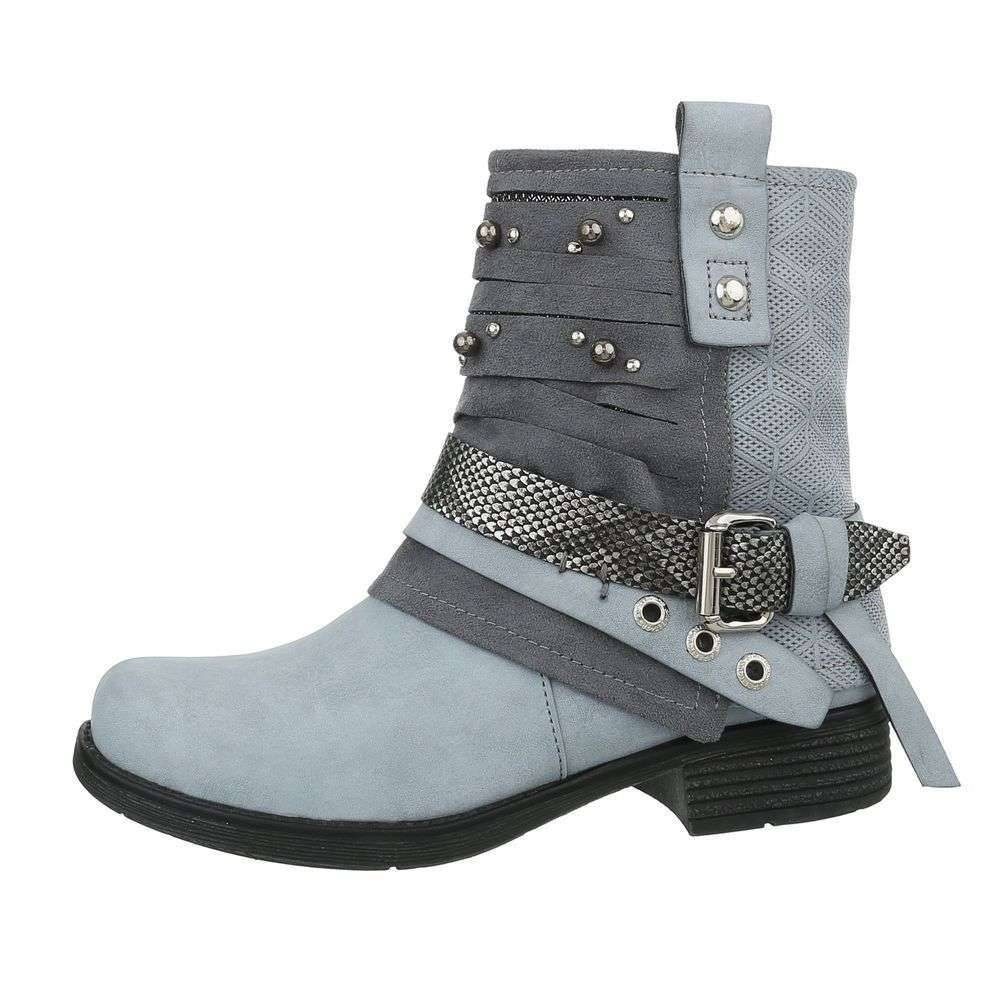 Neckermann Dames Western Bikerboots Blauwgrijs neckermann kopen in de aanbieding Neckermann Dames Western Bikerboots Blauwgrijs neckermann kopen in de aanbieding