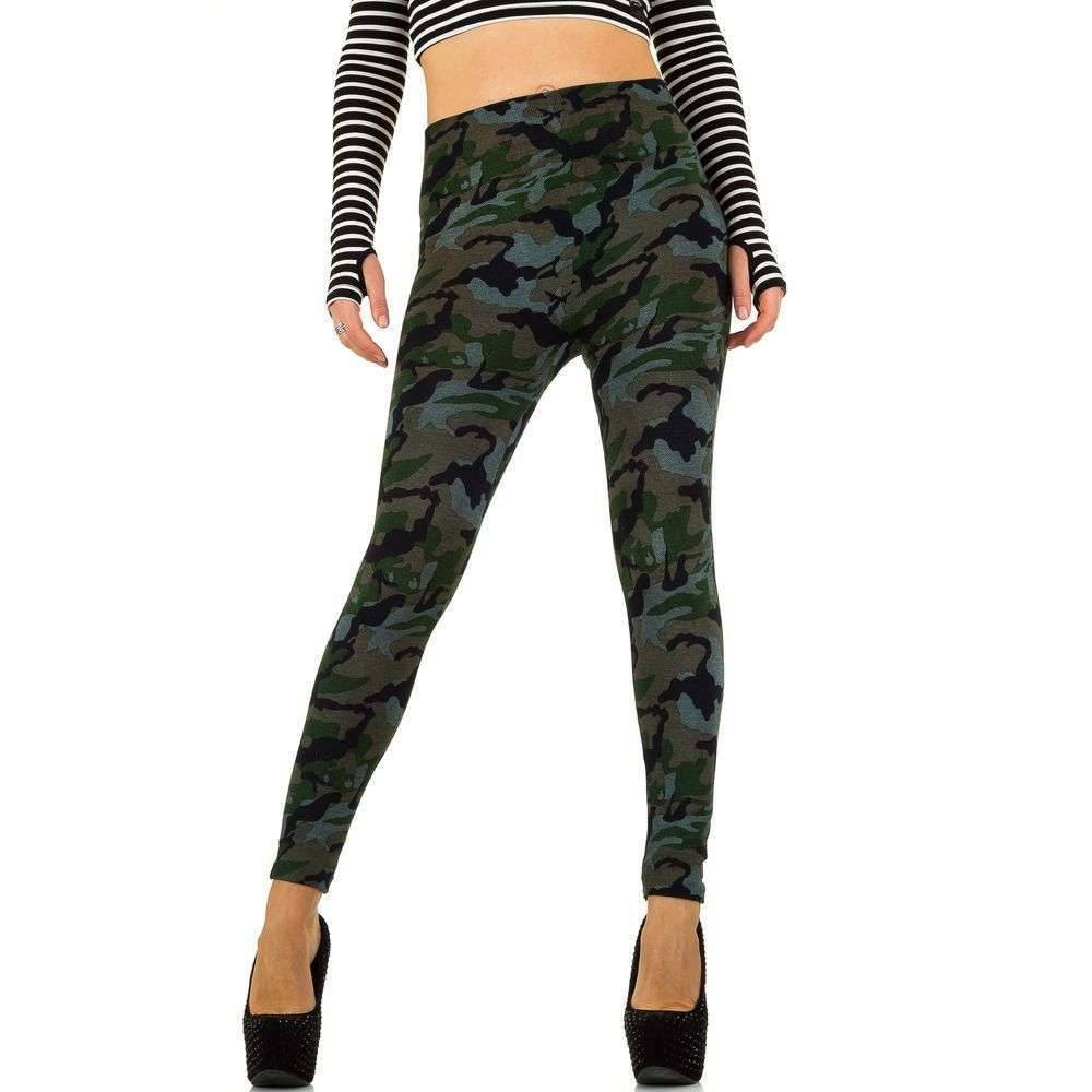 Dames Legging Van Best Fashion Gr 1 Maat Legergroen best fashion kopen in de aanbieding