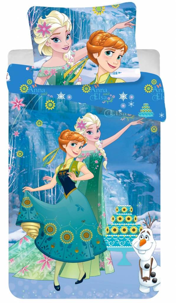 Disney Dekbedovertrek Licentie Frozen Dance 140 X 200 disney kopen in de aanbieding