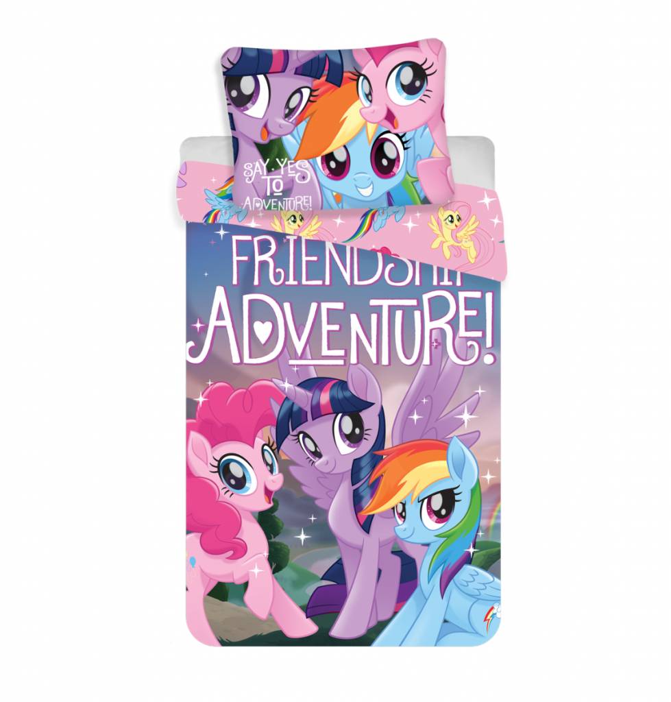 Disney Dekbedovertrek Licentie My Little Pony Adventure 140 X 200 disney kopen in de aanbieding