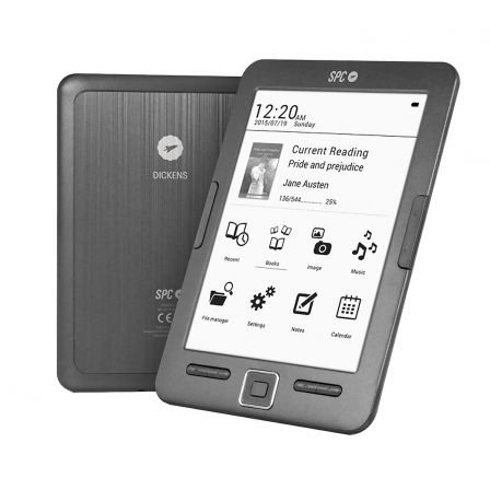 Spc Dickens E Book Reader 8 Gb spc kopen in de aanbieding