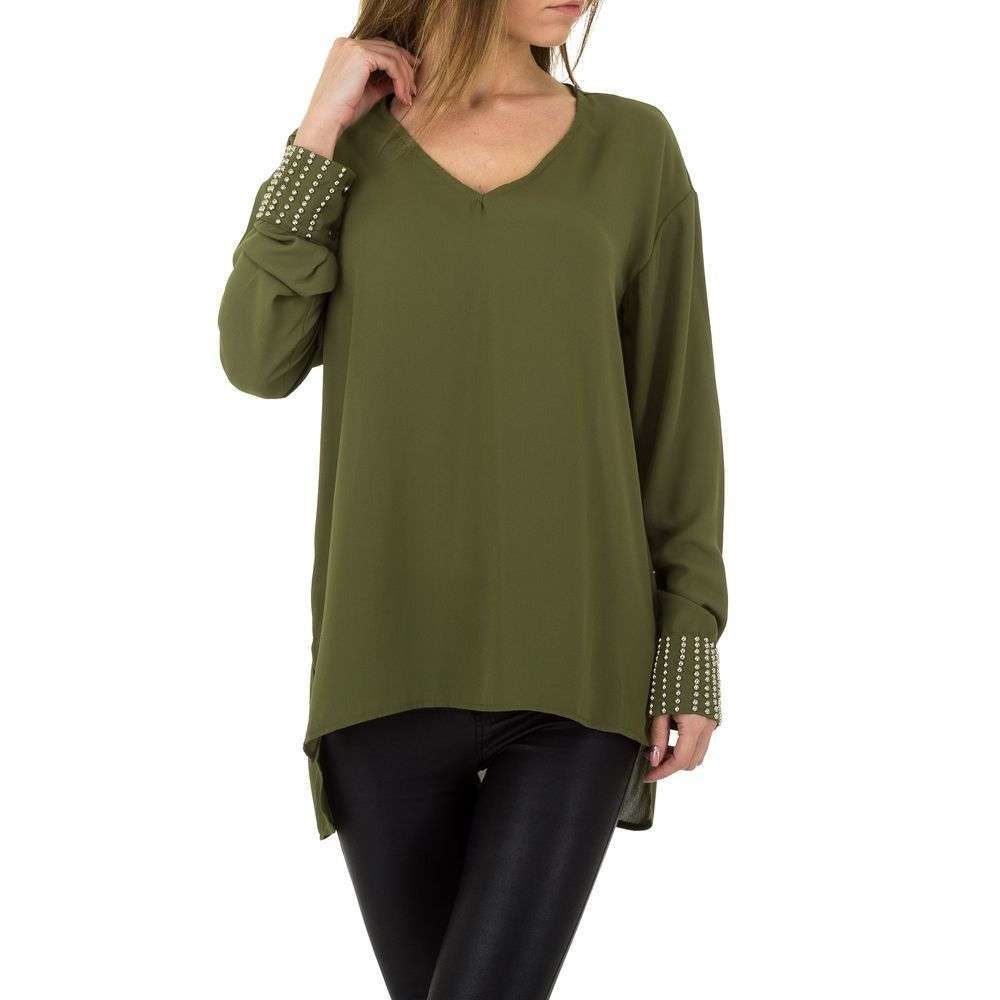 Neckermann Damesblouse Legergroen neckermann kopen in de aanbieding