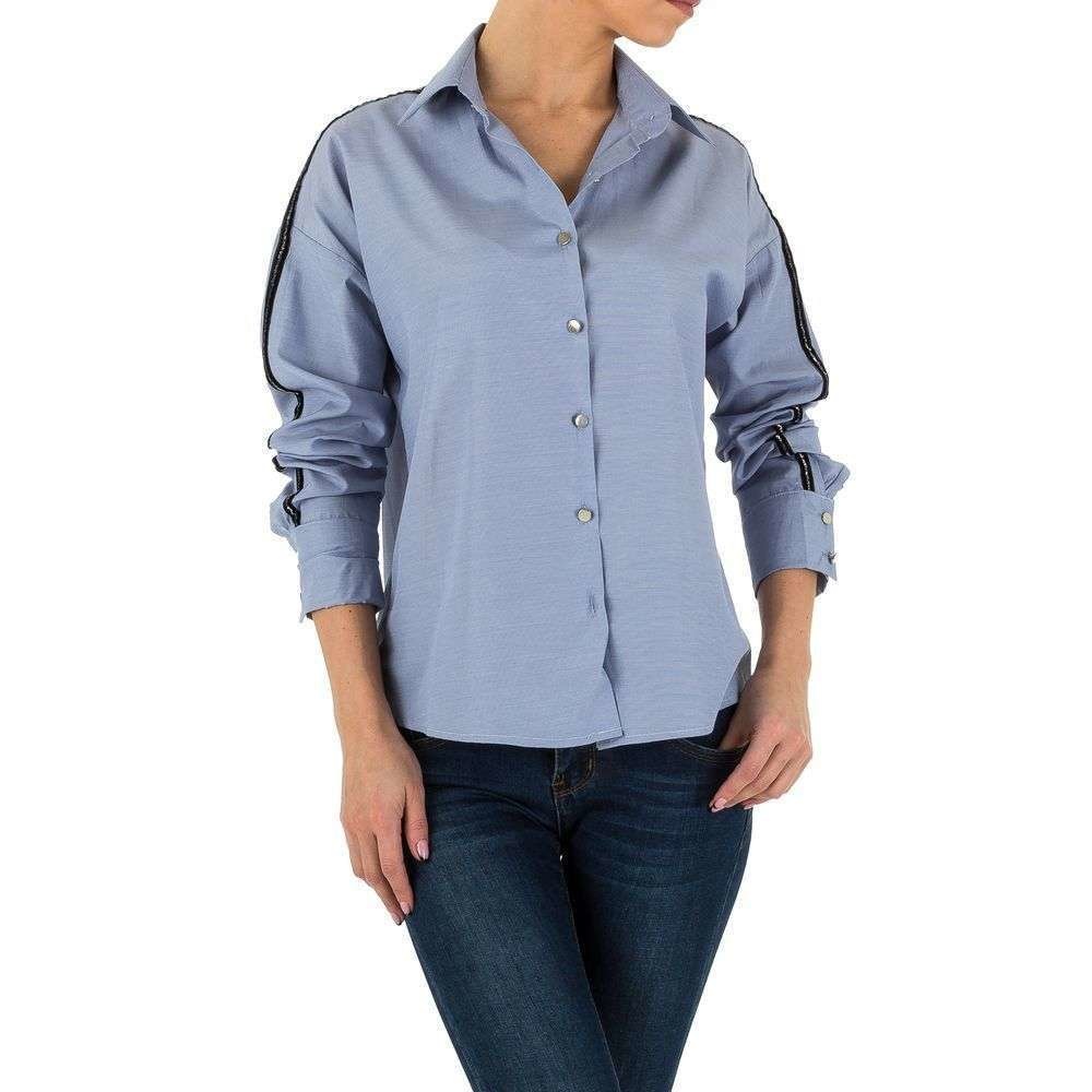 Neckermann Damesshirt Van Emmash Blauw neckermann kopen in de aanbieding