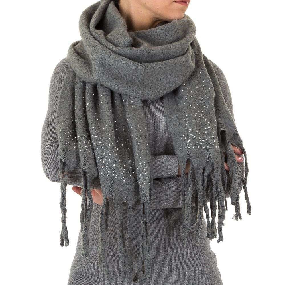 Holala Damessjaal Donker Grijs holala kopen in de aanbieding