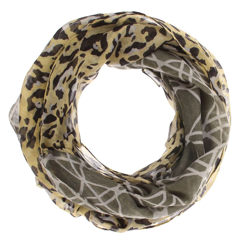 Neckermann Dames Sjaal Gr Een Maat Groen Gewerkt neckermann kopen in de aanbieding