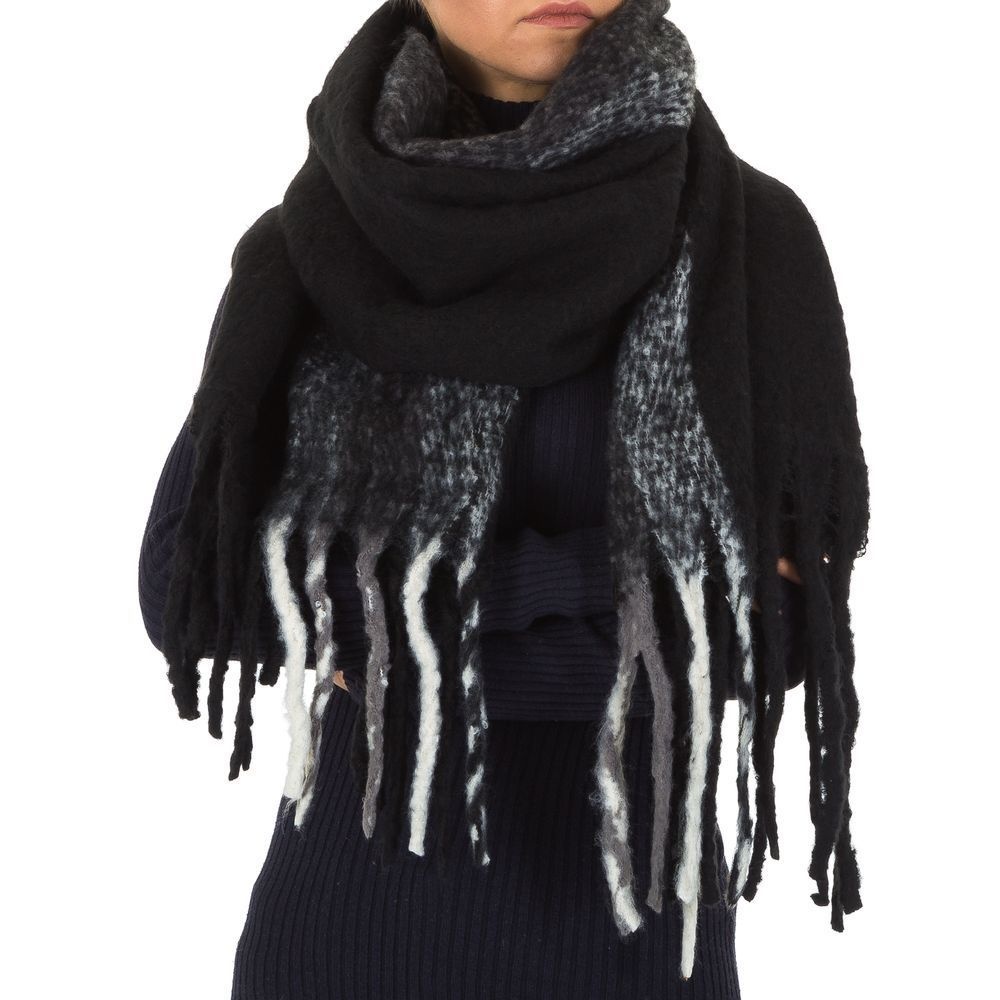 Damessjaal Van Holala Gr Een Maat Zwart holala kopen in de aanbieding