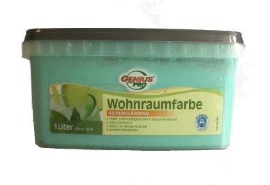 Genius Pro Muurverf Zijdeglans Safira 1 Liter genius pro kopen in de aanbieding