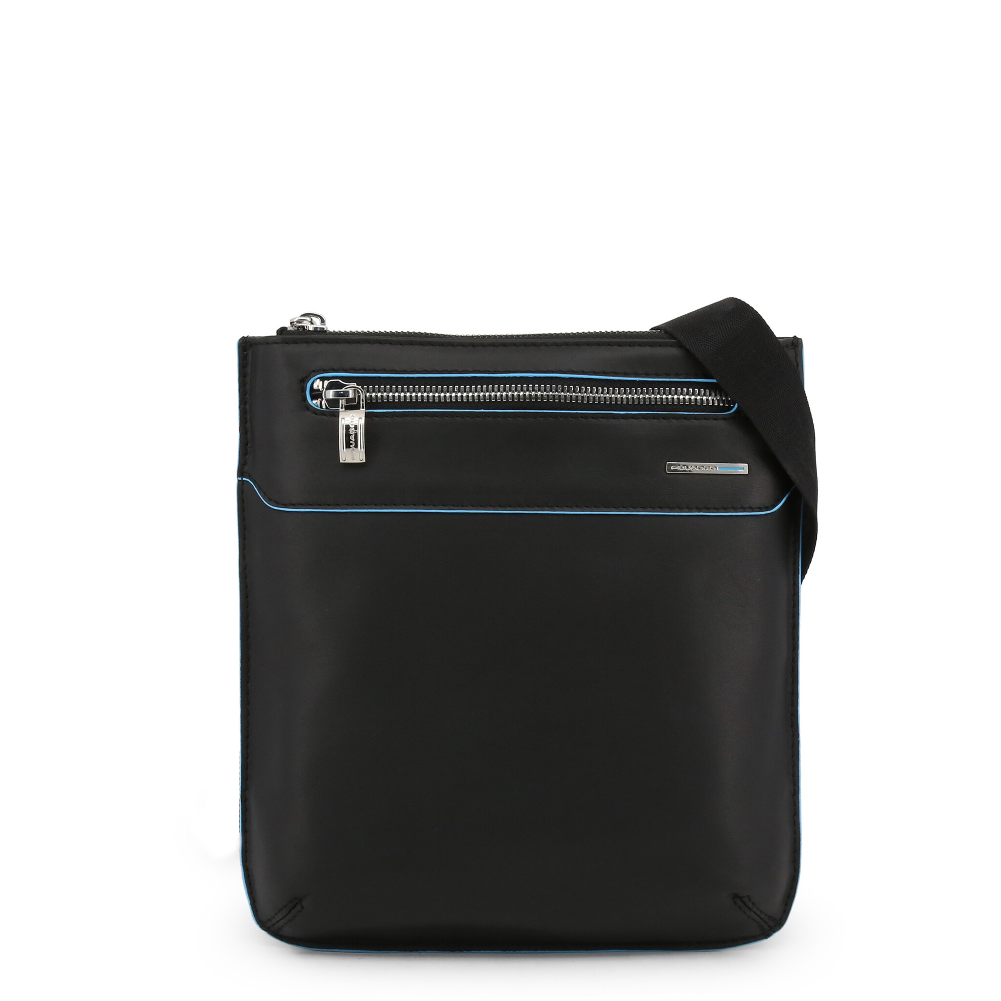 Piquadro Schoudertas Zwart Outca1358B2 piquadro kopen in de aanbieding