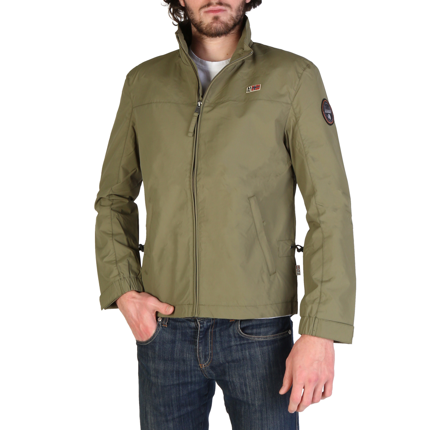 Napapijri Jas Groen Shelter N0Yijf napapijri kopen in de aanbieding