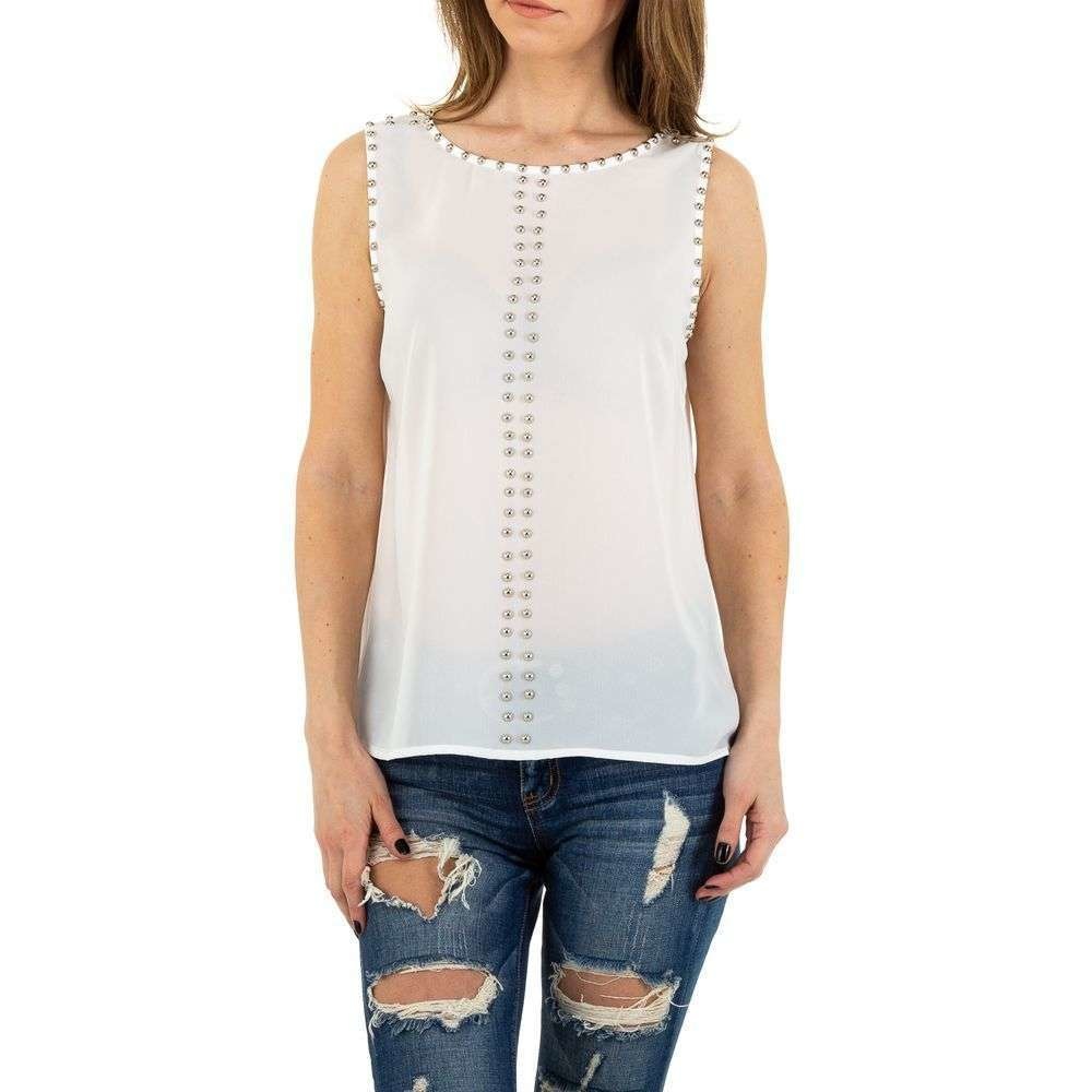 Damen Bluse Von Mc Lorene White mc lorene kopen in de aanbieding